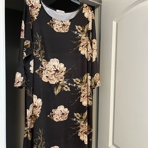 Women's 2X Floral Dress